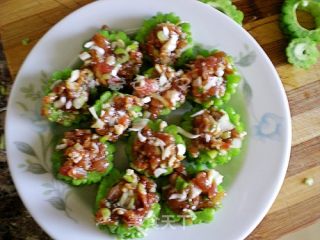 苦瓜酿肉的做法步骤：8
