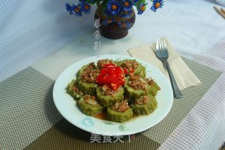 苦瓜酿肉的做法步骤：10
