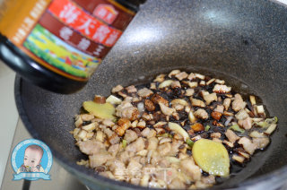 卤肉饭-甜甜的孩子也爱吃的做法步骤：8