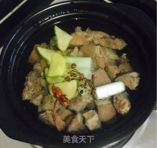 干锅羊肉的做法步骤：3