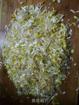 豆芽炒肉末的做法步骤：3
