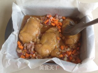 香烤鸡腿饭的做法步骤：8
