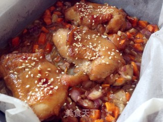 香烤鸡腿饭的做法步骤：9
