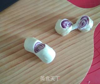 卷卷卷一朵紫薯花的做法步骤：12