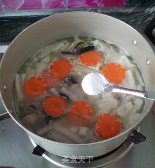 菌菇浓汤的做法步骤：9