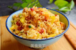 什锦酱油炒饭的做法步骤：11