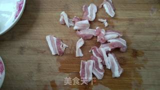 莲藕秋梨炒肉片的做法步骤：2