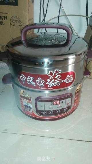 清蒸基围虾的做法步骤：5