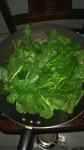 清炒木耳菜的做法步骤：3