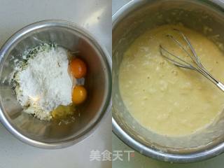 西葫芦蛋饼的做法步骤：2