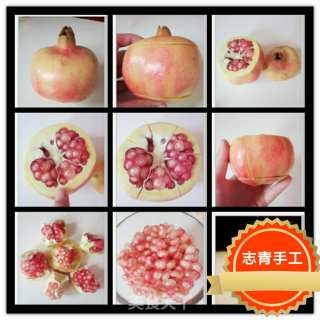 果语原汁原味的石榴汁，秋季美容养颜走起的做法步骤：1