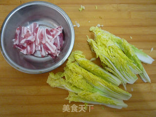娃娃菜烧粉丝的做法步骤：2