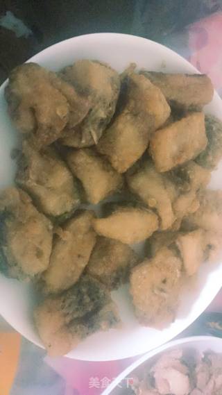 糖醋鲤鱼块的做法步骤：3