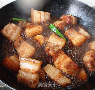 红烧肉（高压锅版）的做法步骤：6