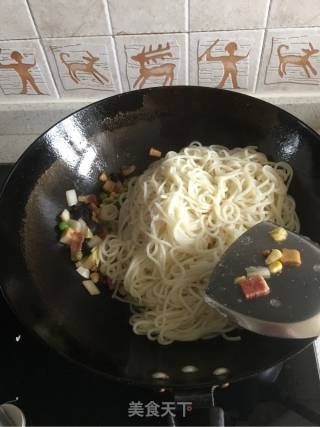 家常炒面的做法步骤：9