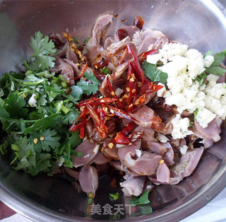 蒜辣拌鸡胗的做法步骤：6