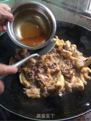 啤酒焖扇鸡的做法步骤：7