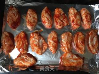 蜜汁鸡翅的做法步骤：5