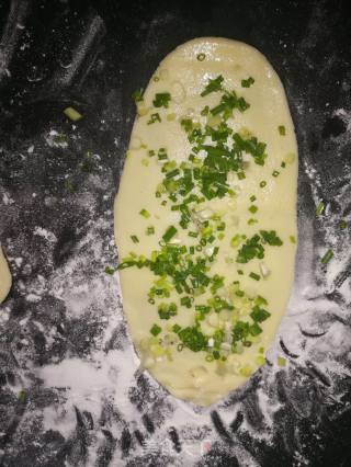烫面葱香饼的做法步骤：9