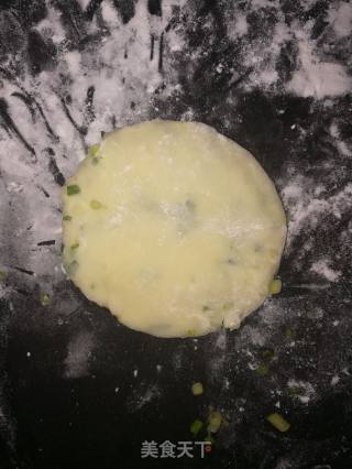 烫面葱香饼的做法步骤：12