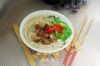 牛肉面条的做法步骤：6
