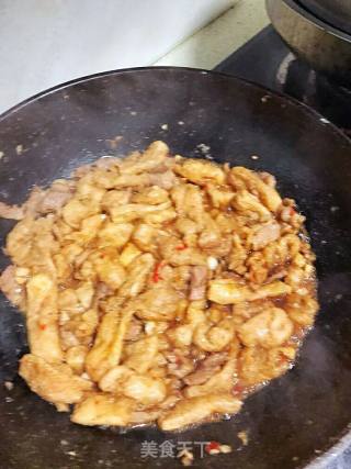 豆条烧肉的做法步骤：8