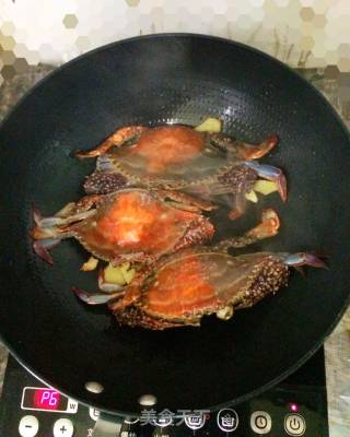 香焖海蟹的做法步骤：3