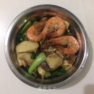 炒白粿的做法步骤：8