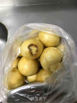 油面筋塞肉的做法步骤：7