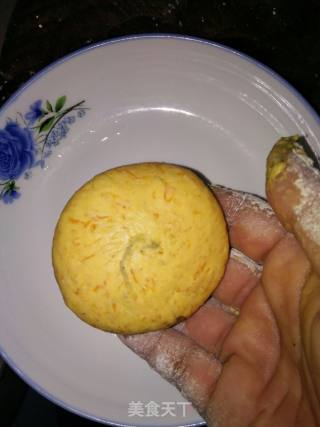 南瓜芝麻饼的做法步骤：13