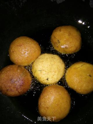 南瓜芝麻饼的做法步骤：14