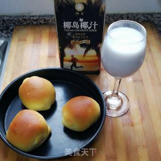 椰奶小面包的做法步骤：6