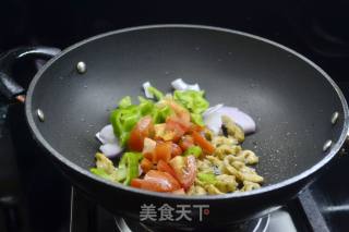 黑椒青椒鸡肉的做法步骤：6