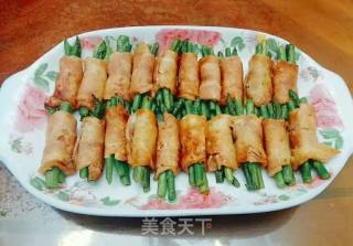芦笋培根的做法步骤：3