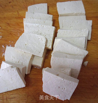 煎豆腐的做法步骤：2