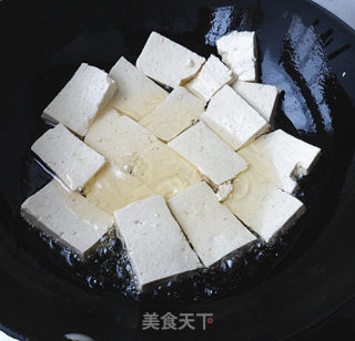 煎豆腐的做法步骤：3