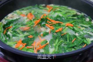 菠菜蛋花汤的做法步骤：7