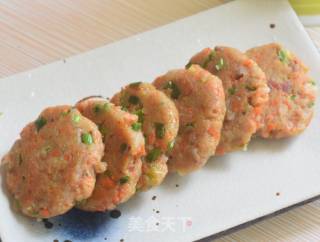 胡萝卜莲藕煎饼的做法步骤：5