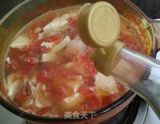 番茄豆腐汤的做法步骤：11