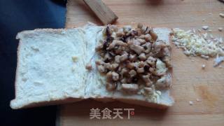 夹馅面包片的做法步骤：4
