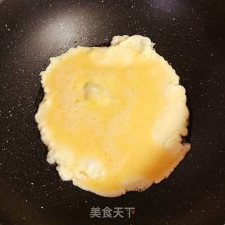 鲜蘑角瓜炒蛋的做法步骤：3