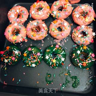 甜甜圈烤箱版的做法步骤：15