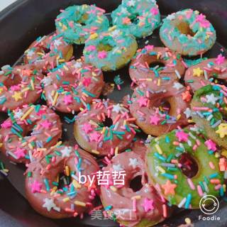 甜甜圈烤箱版的做法步骤：21