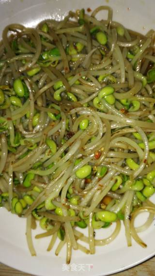 素炒豆芽的做法步骤：4