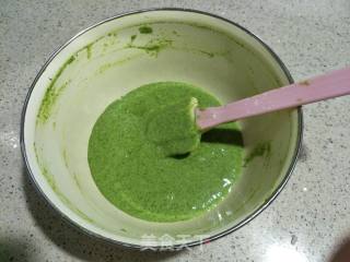 菠菜蛋糕卷的做法步骤：7