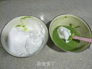 菠菜蛋糕卷的做法步骤：8