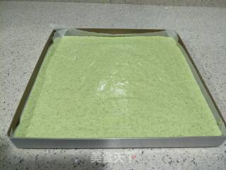 菠菜蛋糕卷的做法步骤：11