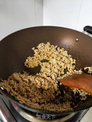 肉末茄子豆角的做法步骤：5