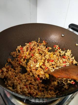 肉末茄子豆角的做法步骤：6