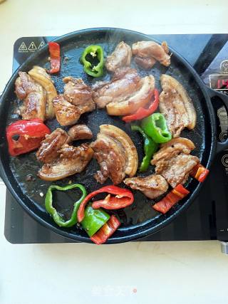 酱香煎五花肉的做法步骤：13